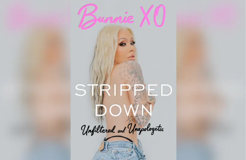 Cover for "Stripped Down" by Bunnie Xo. Courtesy of HarperCollins