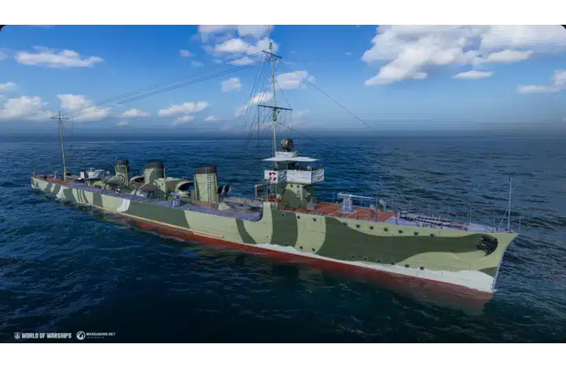 Screenshot of World of Warships — Epic Anniversary Tachibana Pack