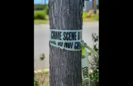 Crime Scene Yellow Tape -Shelia Eddy and Rachel Shoaf murdered Skylar Neese 14 years ago
