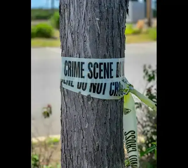 Crime Scene Yellow Tape -Shelia Eddy and Rachel Shoaf murdered Skylar Neese 14 years ago