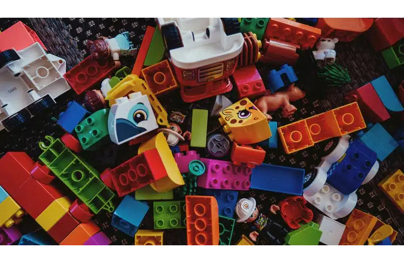 Assorted building blocks