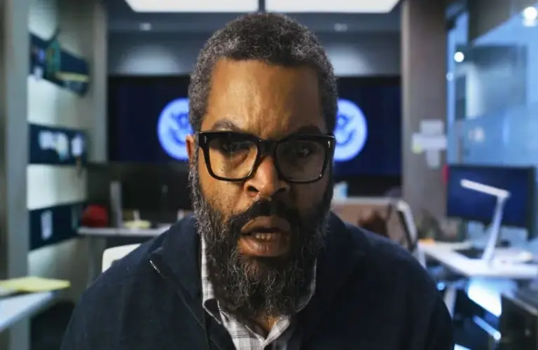 image of Razzie Awards winner Ice Cube screenshot from the movie War of the Worlds 2025 remake