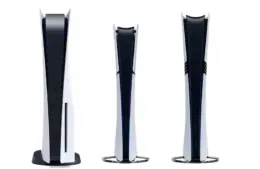 Sony PlayStation 5, PlayStation 5 Digital Edition Slim, and PlayStation 5 Pro side by side comparison. PS6