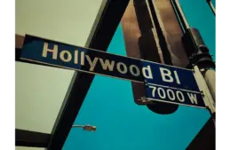 In today's daily Drop, we have a picture of the Hollywood boulevard sign