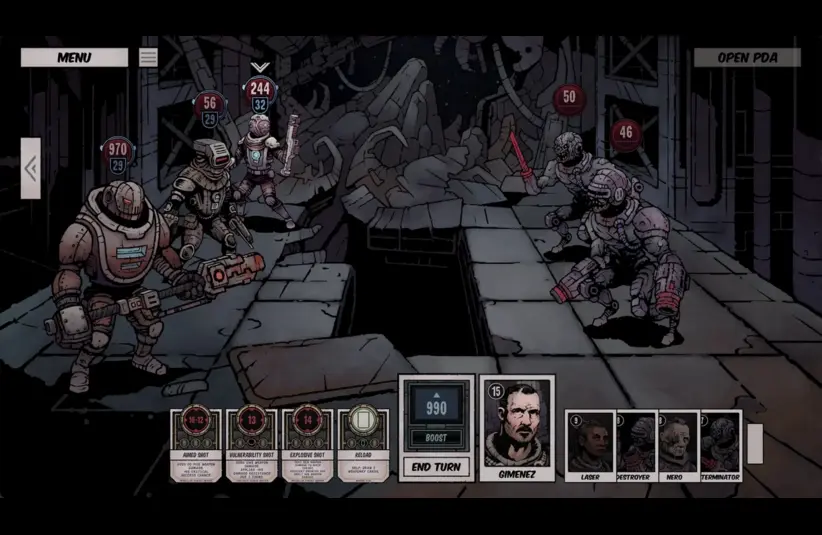 Screenshot from Deep Sky Derelicts, Amazon Prime Gaming, Role-playing (RPG), Turn-based strategy (TBS), Card & Board Game, Adventure, Indie