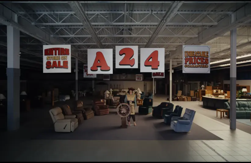 "Backrooms" movie, studio A24 supporting film and Kane Parsons