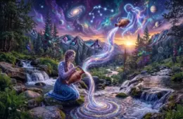 Celestial Aquarius Zodiac Sign
