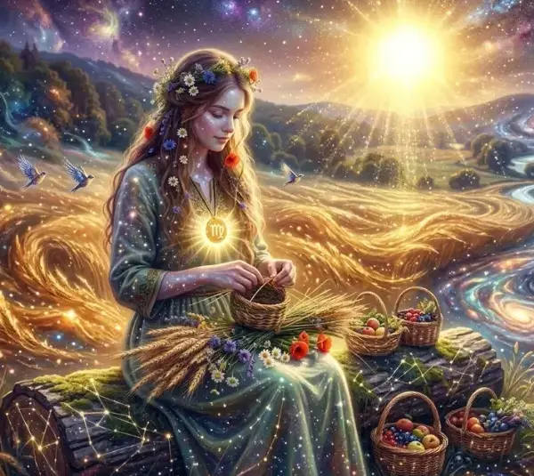 Celestial Virgo Zodiac Sign