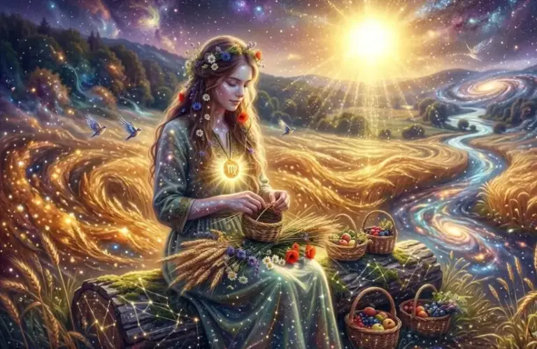 Celestial Virgo Zodiac Sign