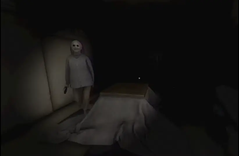 Chilla's Art, The Caregiver, a care agent is assigned a patient who is alone in his home with an evil presence, a ghost wandering with a knife