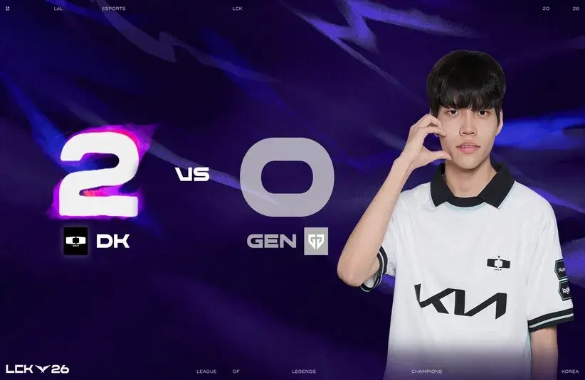 DK broke their five year LCK loss streak against Gen.G