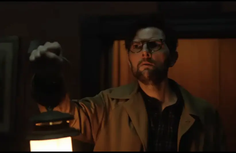 Hokum is lead by Adam Scott in the main role as a horror novelist staying in a haunted hotel