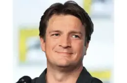 Actor Nathan Fillion at San Diego Comic Com