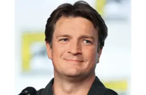 Actor Nathan Fillion at San Diego Comic Com