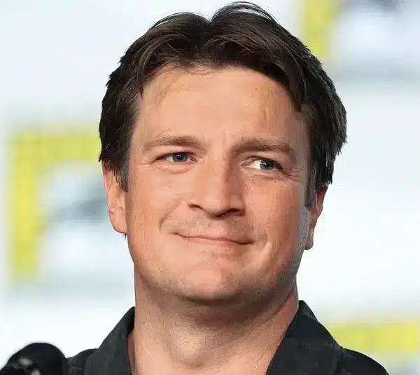 Actor Nathan Fillion at San Diego Comic Com