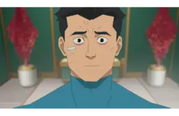 Steven Yeun in "Invincible." Courtesy of Prime Video