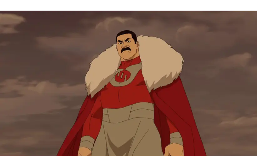 Thragg in "Invincible." Courtesy of Prime Video