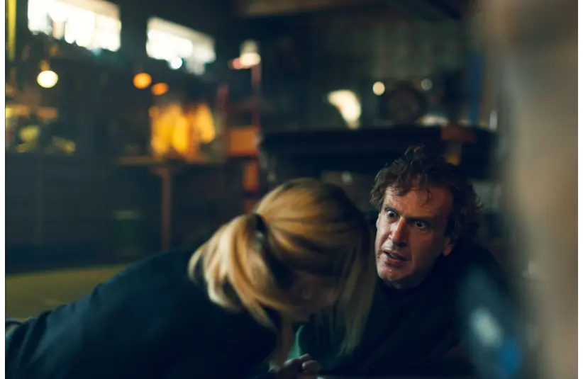 Jason Segel in "Over Your Dead Body" (2026). Courtesy of 87North Productions/XYZ Films. 