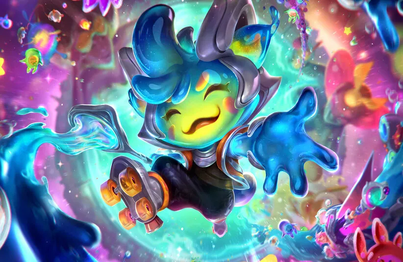 Space Groove Teemo for Teamfight Tactics Set 17