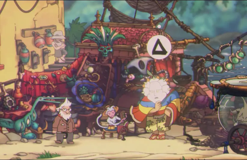 The Eternal Life of Goldman encounters strangers along his journey, whether he wants to or not