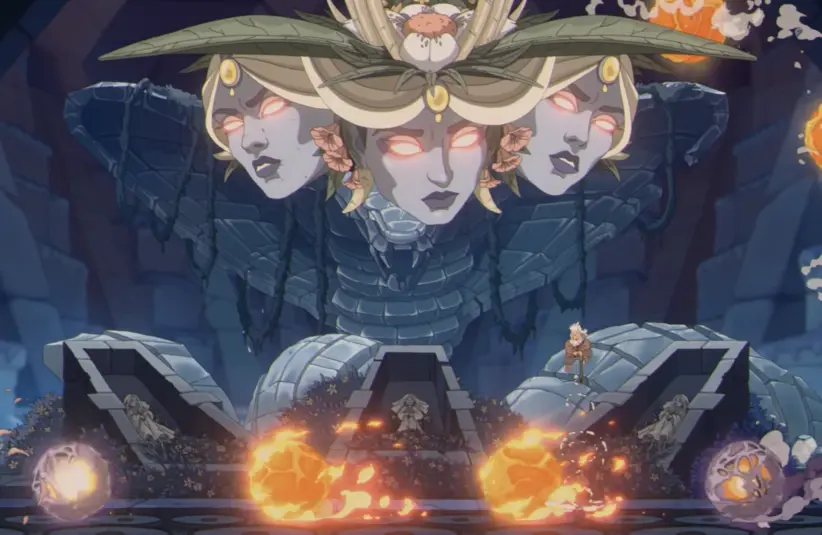 The Eternal Life of Goldman features bizarre monsters, entities, and forces that challenge players with Goldman's skills and strategy