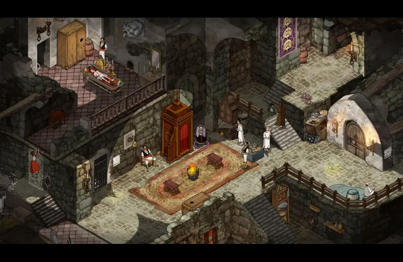 Screenshot from The Stone of Madness, Epic Games Store, Free Games, Adventure, Stealth, Strategy