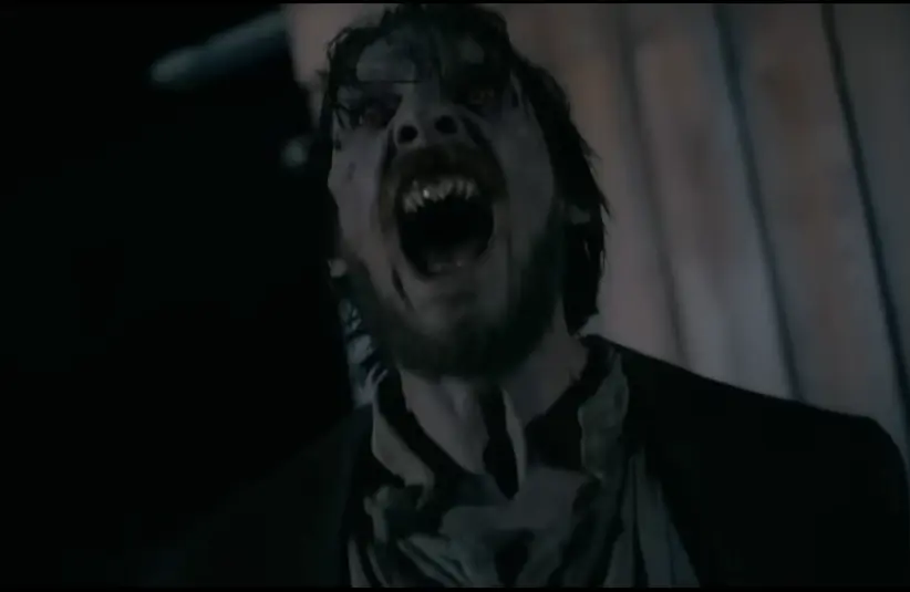 The Wolf and The Lamb's monster is unknown but possesses victim, giving them glowing eyes, and sharp teeth