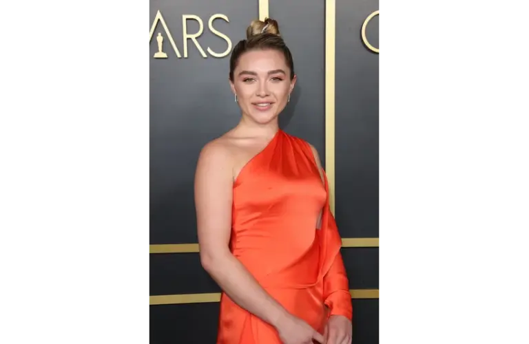 East of Eden miniseries star Florence Pugh at the 92nd Oscars nominees luncheon in Los Angeles in January 2020