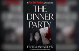 Cover for "The Dinner Party" by Freida McFadden. Courtesy of Freida McFadden