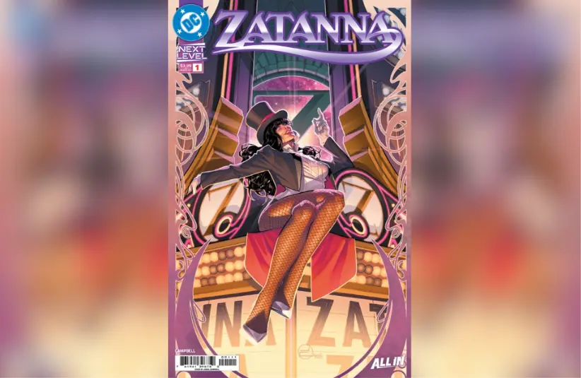 Cover for "Zatanna #1," courtesy of DC Comics.