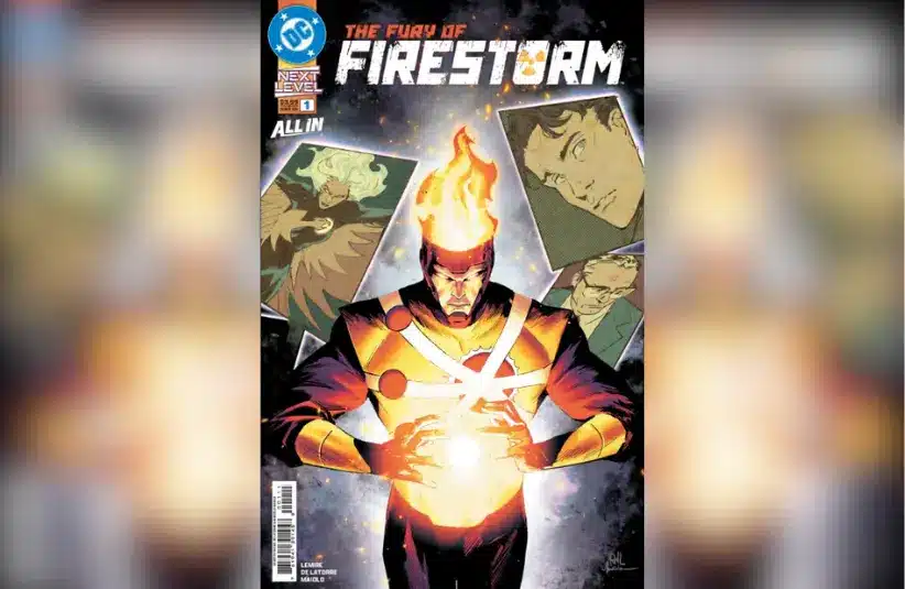 Cover for "The Fury of Firestorm #1," courtesy of DC Comics.