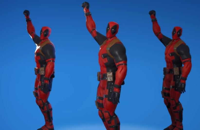 Fortnite Group Dance "Bye Bye Bye" Featuring Deadpool