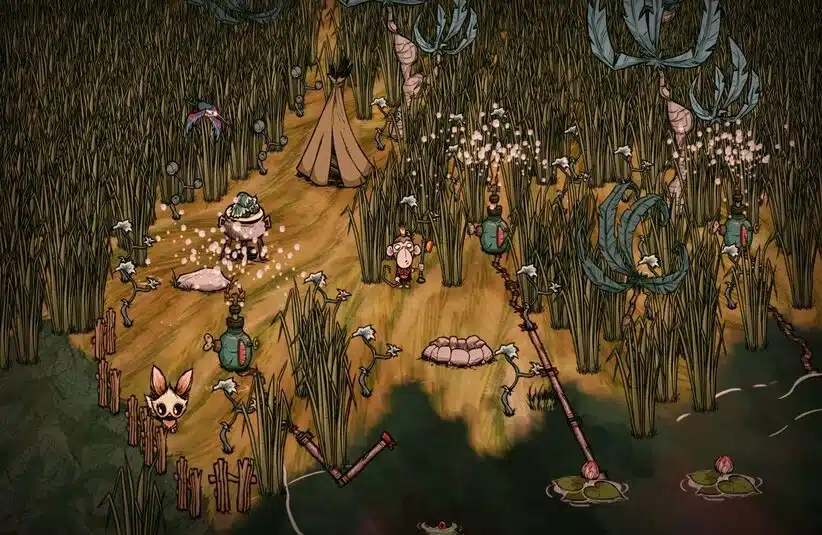 Gameplay from Don't Starve