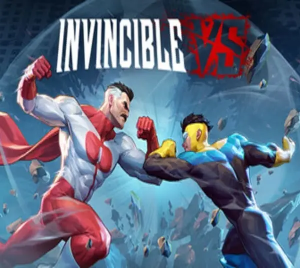 invincible and omni-man clashing on the Invincible VS cover.