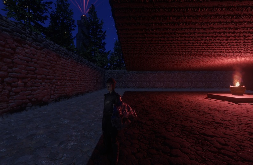 Enshrouded Flameborn - Displaying how Physics do not currently exist in the game