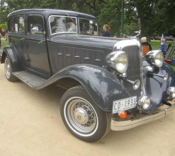Image of gray 1933 Chrysler Royal Six CT