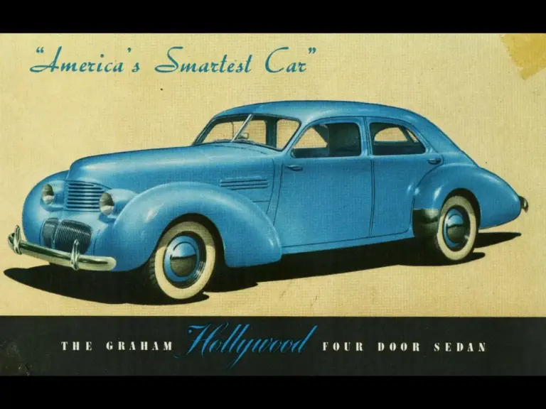 Advertisement for 1940 Graham Hollywood Sedan, Graham-Paige