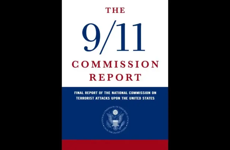 Cover of the 9/11 Commission Report: Final Report of the National Commission on Terrorist Attacks Upon the United States