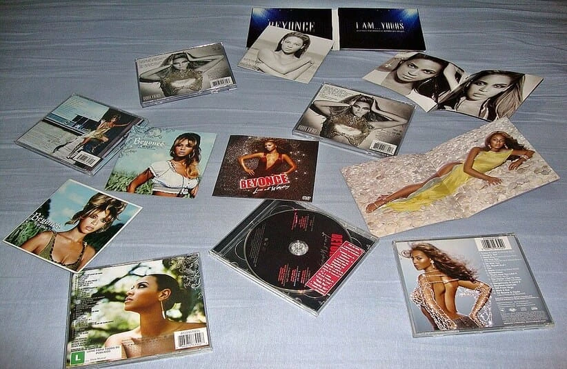 CDs of singer Beyonce, all of these albums were released during the period 2003 to 2009.