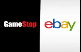 Image of Gamestop and eBay logos