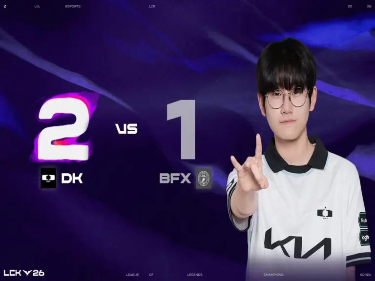 DK all but guaranteed Legend Group Status by beating BFX in the LCK