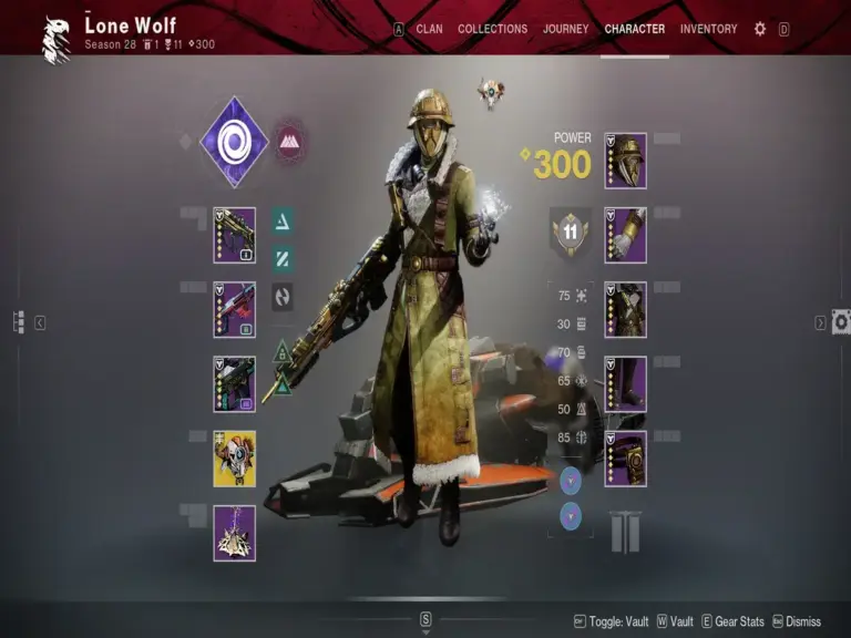 The Iron Battalion Warlock Armor Set in Destiny 2