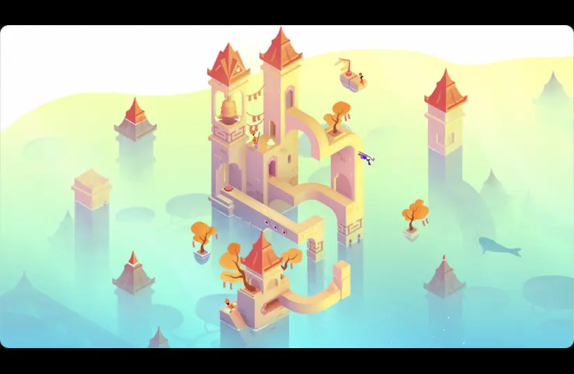 Screenshot from Monument Valley 3 on the Epic Games Store