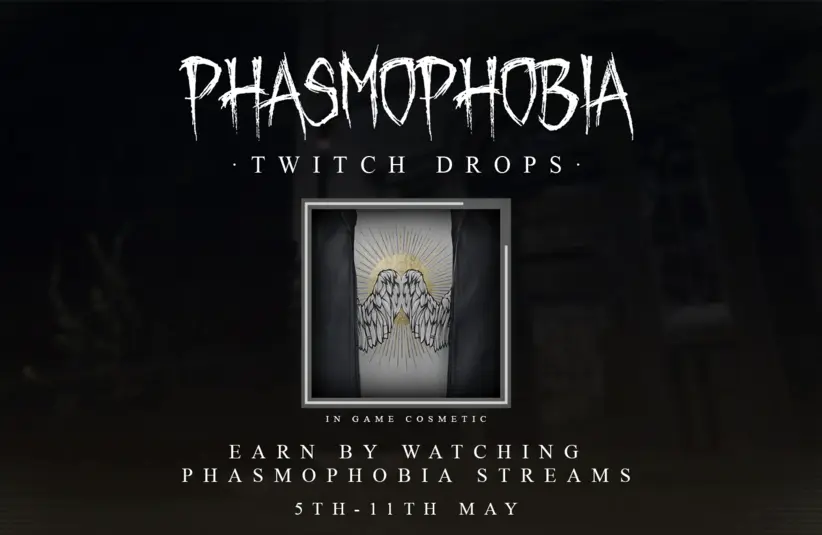 Phasmophobia's new update will allow players to customize their characters; a Twitch drop will happened from May 5th to the 12th for a High Priestess T-Shirt