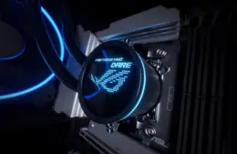 ASUS ROG STRIX LC III AIO Cooler from ASUS ROG G1000 Desktop reveal