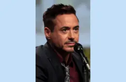 Robert Downey Jr. at the 2014 Comic Con