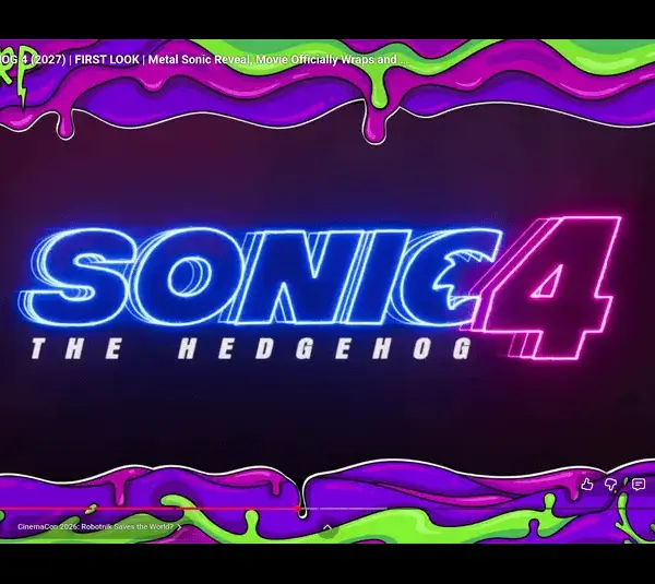 Sonic the Hedgehog 4 cover art.