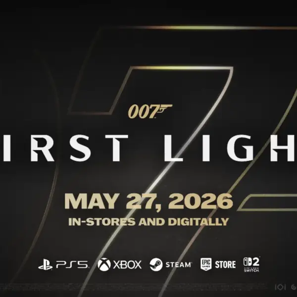 The 007: First Light title page with information on release presented.