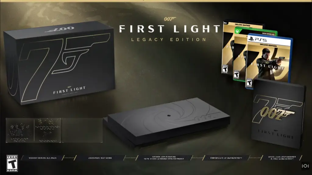 Content for OO7: First Light that players can purchase alongside the game.