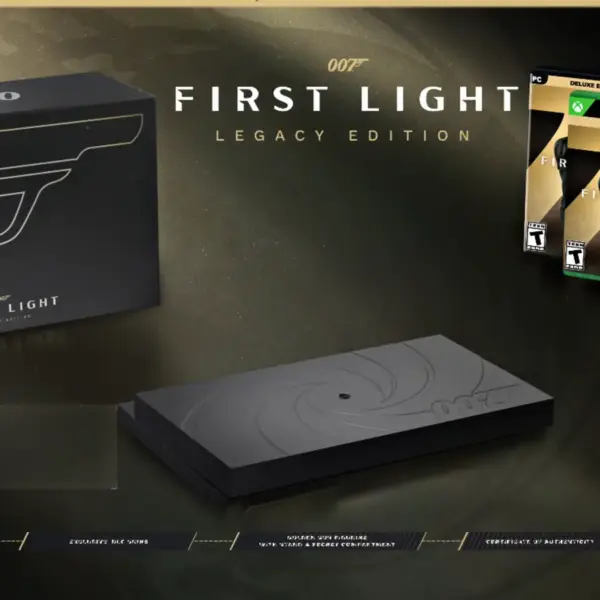 Content for OO7: First Light that players can purchase alongside the James Bond game.